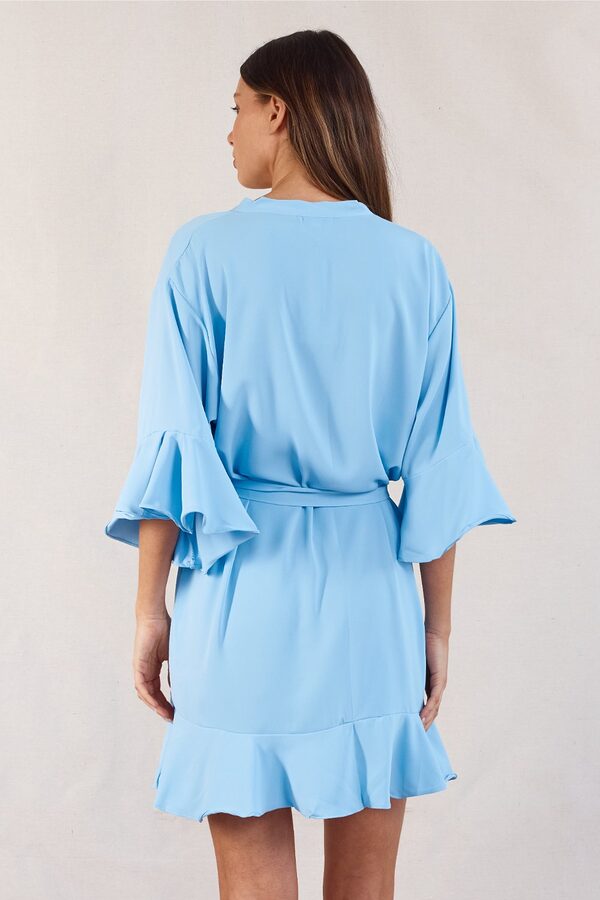 Olivia Sky Blue Bridesmaid Robes Olivia Light Blue Bridesmaid Robes