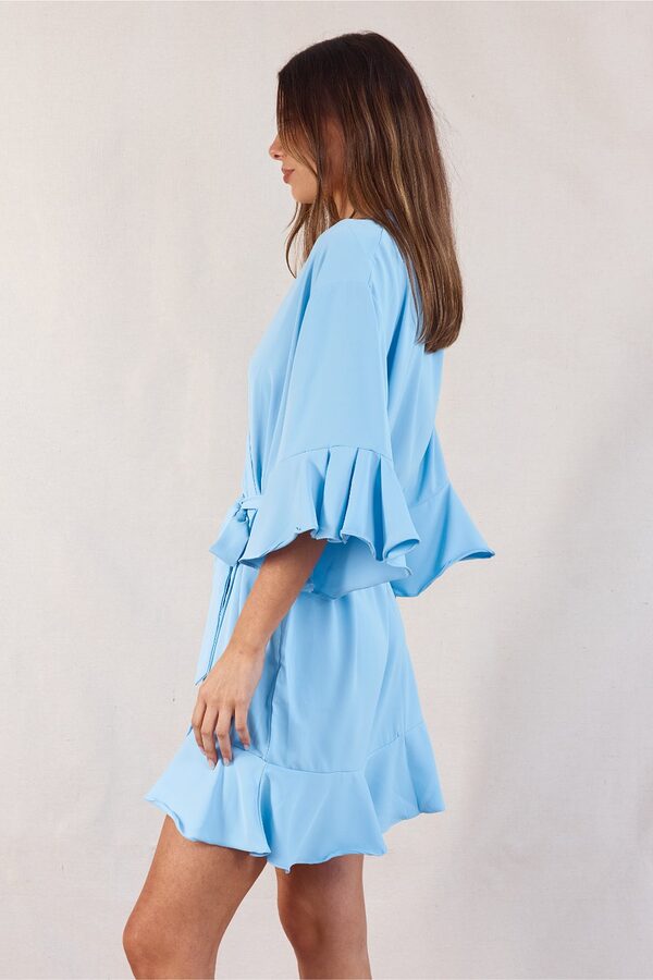 Olivia Sky Blue Bridesmaid Robes Australia Olivia Sky Blue Bridesmaid Robes