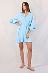 Olivia Aqua Bridesmaid Robes