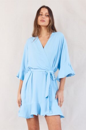 Olivia Blue Bridesmaid Robes