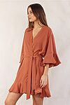 Burnt Orange Bridesmaid Robes