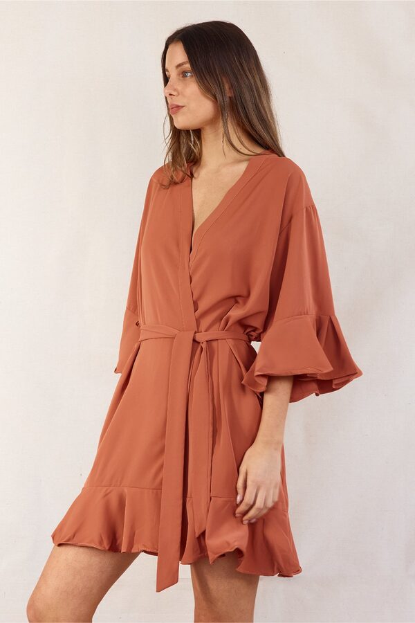 Terracotta Bridesmaid Robes Plus Size Burnt Orange Bridesmaid Robes