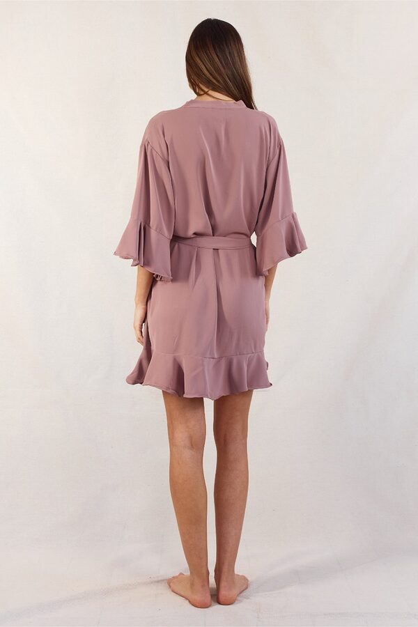 Vintage Mauve Bridesmaid Robes Mauve Bridesmaid Robes