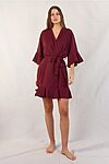 Olivia Burgundy Bridesmaid Robes Australia