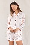 Blush Pink Bridal Party Pyjamas Personalise Australia