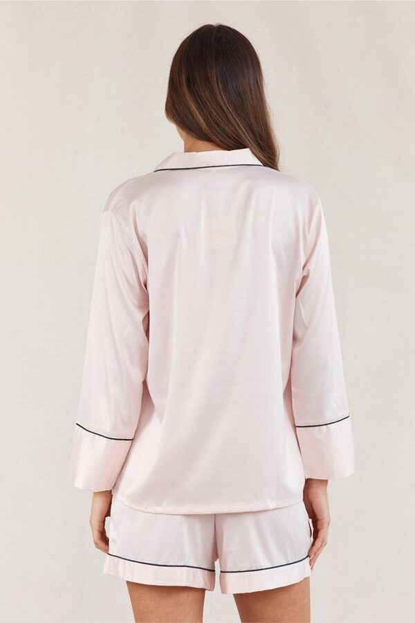 Bridal Pajamas Blush Pink by Bridesmaids Only Australia 4 Blush Pink Bridal Party Pyjamas Personalise Australia