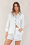 White Bridal Party Pyjamas Personalise Australia