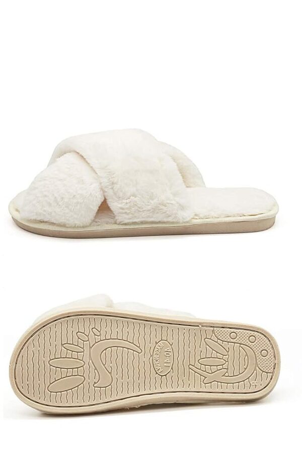 Natalia Cloud Nine White Bridal Party Slippers (2) White bridesmaid slippers Australia