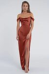 Sawyer Bridesmaid Dress by Jenny Yoo – Rust product image