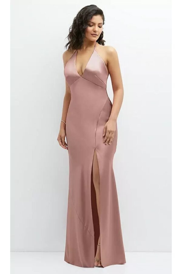 Astrid Nude Pink Bridesmaid Dresses by Dessy