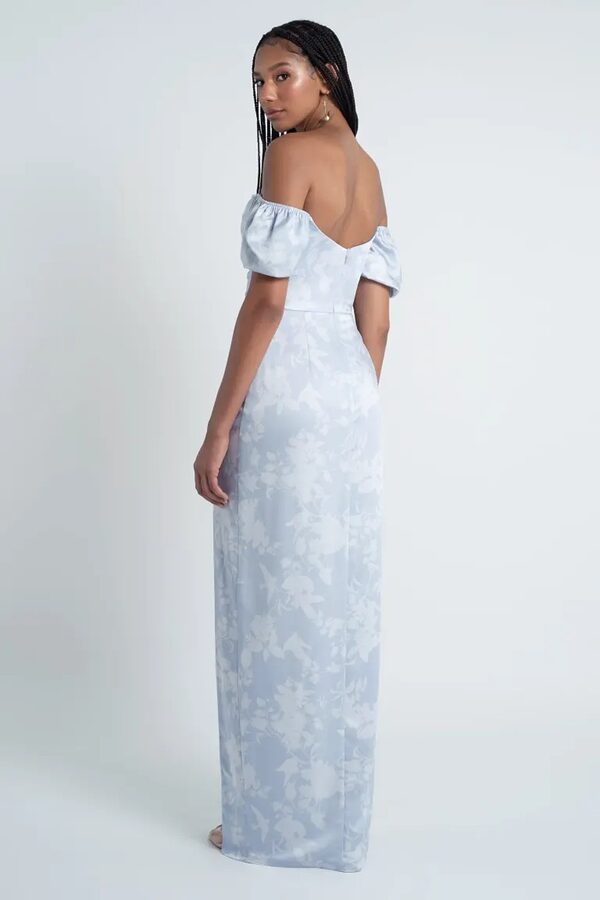 Blakely Whisper Blue Bridesmaid Dresses by Jenny Yoo Blakely Whipser Blue Print Bridesmaid Dress by Jenny Yoo - Blakely Whisper Blue Bridesmaid Dresses by Jenny Yoo