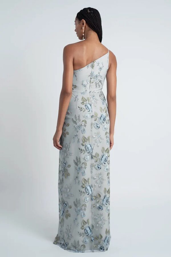 BristolJennyYooBridesmaidDressSerenityBlueFloralTulle Blue Tulle Embroidered Bridesmaid Dresses by Jenny Yoo Australia