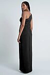 Carolina Black Bridesmaid Dress by Jenny Yoo - Carolina Satin Black Bridesmaid Dresses Jenny Yoo