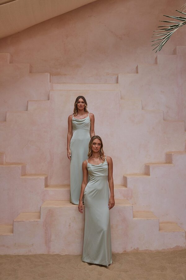 Cary Sage Green Bridesmaid Dresses Tania Olsen Cary Green Bridesmaid Dress by Tania Olsen - Cary Sage Green Bridesmaid Dresses Tania Olsen