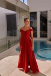 Harbor Red Bridesmaid Dresses by Tania Olsen