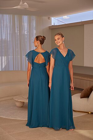 Hudson Teal Bridesmaid Dress by Tania Olsen product image