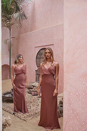 Rio Brown Bridesmaid Dress by Tania Olsen product image