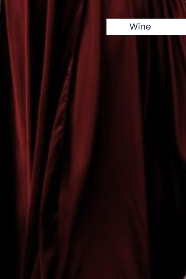 Wine Tania Olsen Light Satin Wine Satin by Tania Olsen