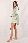 Green Bridesmaid Getting Ready Robes and Pyjamas