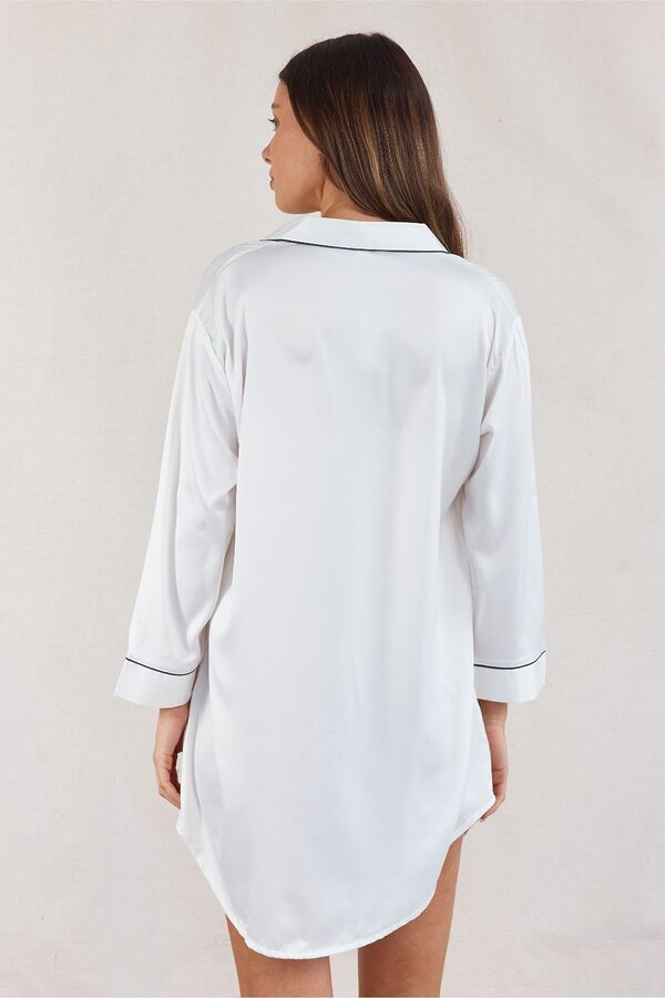 Willow Sleepshirt White Bridesmaids Getting Ready Ideas 2 White Bridesmaid Getting Ready Robes and Pyjamas