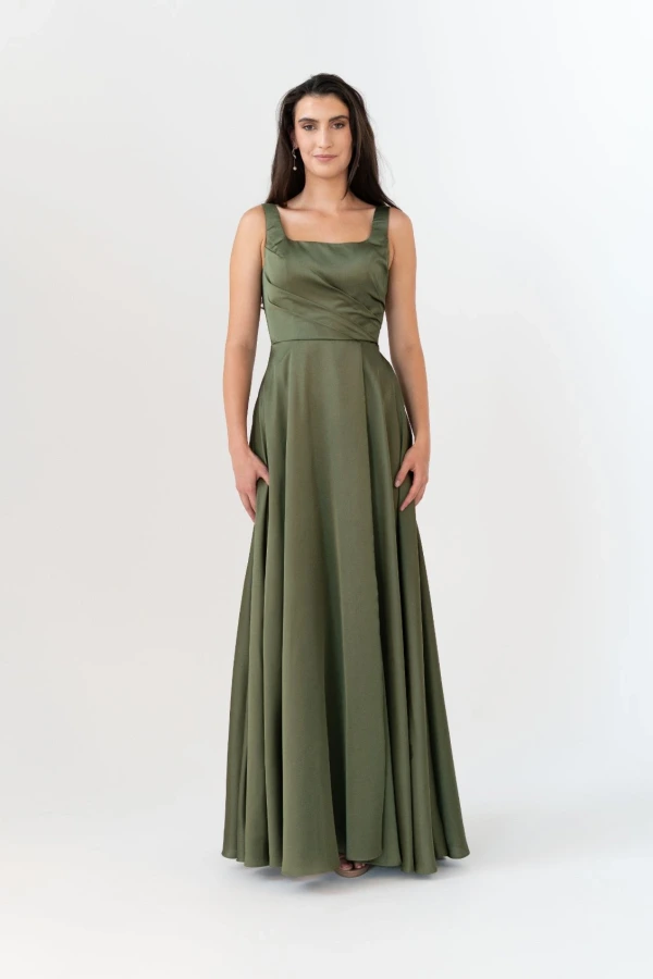 Moana Olive bridesmaid dress by Tania Olsen Moana Olive bridesmaid dress by Tania Olsen