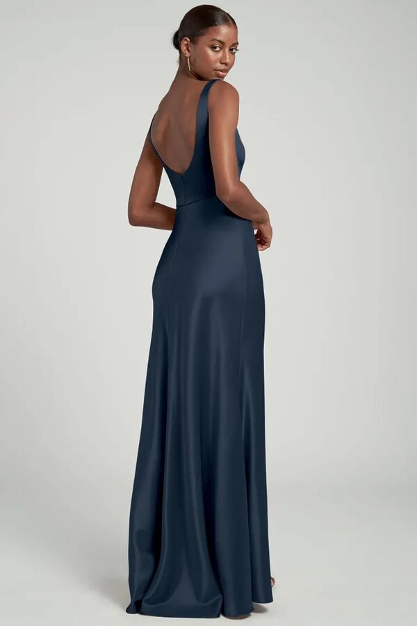Ariana French Blue Bridesmaid Dresses by Jenny Yoo Satin Ariana Bridesmaid Dress by Jenny Yoo – French Blue - Ariana French Blue Bridesmaid Dresses by Jenny Yoo Satin