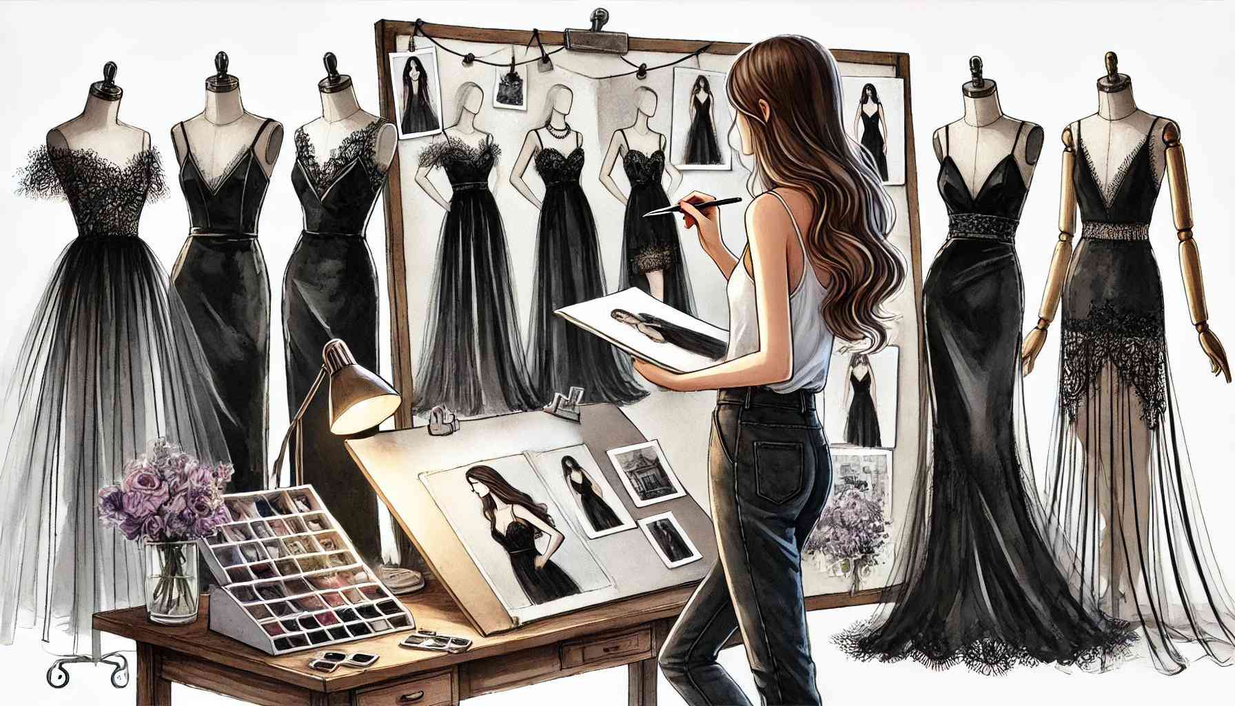 Black Bridesmaid Dresses Online