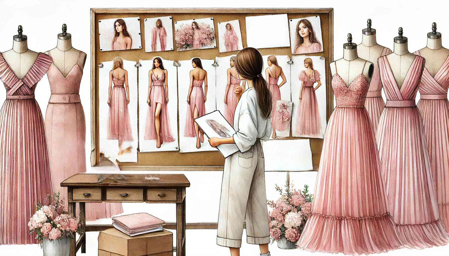 Blush Bridesmaid Dresses Online