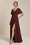 Cheap Burgundy Bridesmaid Dress Australia