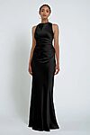 Halter Black Bridesmaid Dresses by Jenny Yoo