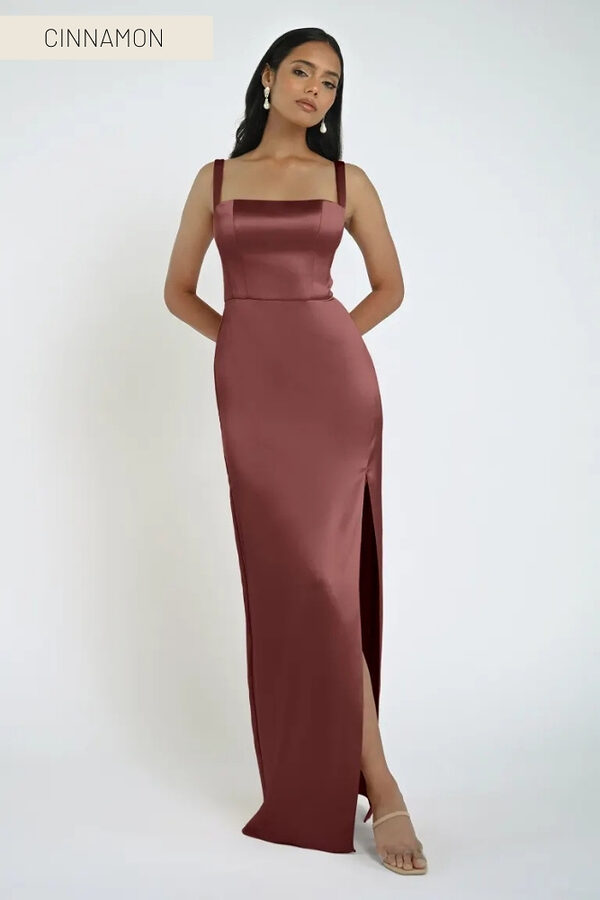 Lowe Cinnamon Rose Bridesmaid Dress by Jenny Yoo Australia Cinnamon Rose Satin Bridesmaid Dresses by Jenny Yoo