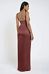 Cinnamon Rose Satin Bridesmaid Dresses by Jenny Yoo