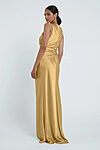 Halter Yellow Bridesmaid Dresses by Jenny Yoo