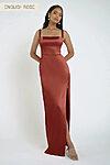 English Rose Satin Bridesmaid Dresses by Jenny Yoo