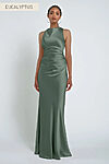 Halter Eucalyptus Green Bridesmaid Dresses by Jenny Yoo Australia