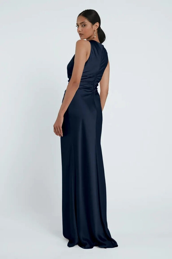 Grant French Blue Bridesmaid Dress by Jenny Yoo Australia Back Halter Navy Bridesmaid Dresses by Jenny Yoo Australia