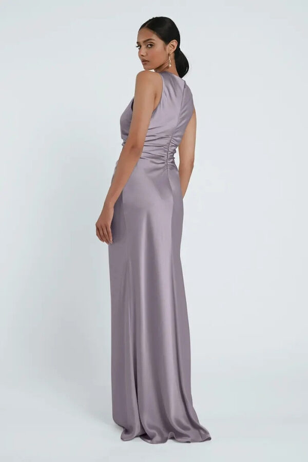 Grant Lilac Bridesmaid Dress by Jenny Yoo Australia Back Halter Lilac Bridesmaid Dresses by Jenny Yoo
