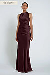Halter Mahogany Bridesmaid Dresses by Jenny Yoo Australia