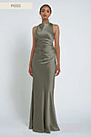 Halter Moss Green Bridesmaid Dresses by Jenny Yoo Australia