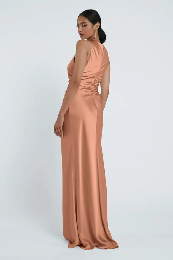 Grant Peach Bridesmaid Dress by Jenny Yoo Australia Back (2) Peach Bellini Bridesmaid Dresses by Jenny Yoo