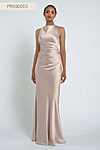 Halter Prosecco Bridesmaid Dresses by Jenny Yoo