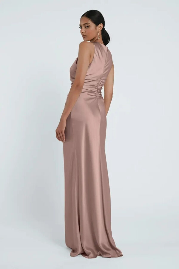 Grant Soft Blush Bridesmaid Dress by Jenny Yoo Australia Back Halter Soft Blush Bridesmaid Dresses by Jenny Yoo Australia