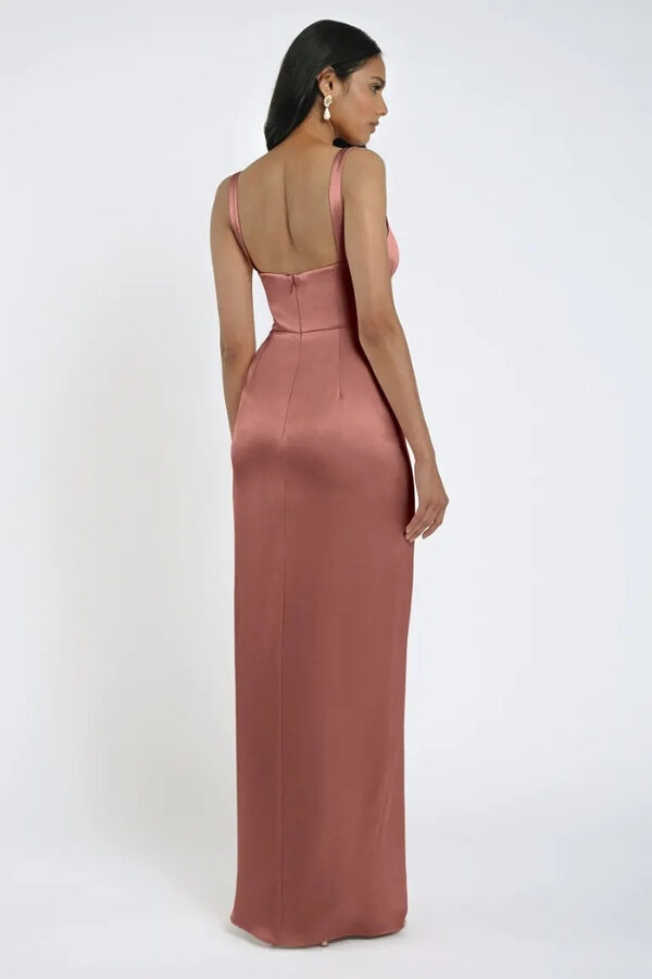 Lowe Wild Rose Bridesmaid Dress by Jenny Yoo Australia Back Wild Rose Satin Bridesmaid Dresses by Jenny Yoo
