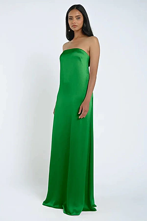 James Green Satin Bridesmaid Dress | Jenny Yoo James Green Satin Bridesmaid Dress | Jenny Yoo