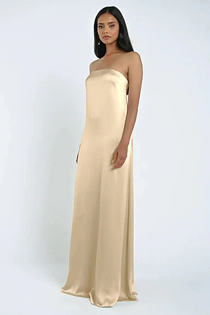 alfred angelo navy bridesmaid dress Leni Maxi Dress – KOOKAÏ Australia main image 0