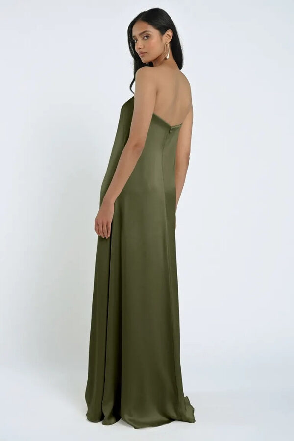 James Olive Green Bridesmaid Dress by Jenny Yoo Australia Back Olive Green Bridesmaid Dresses by Jenny Yoo