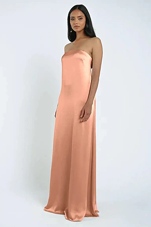 James Peach Bellini Satin Bridesmaid Dress by Jenny Yoo
