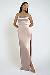Prosecco Satin Bridesmaid Dresses by Jenny Yoo