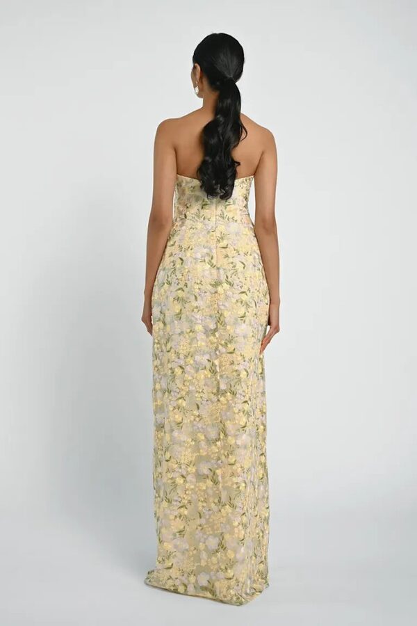 Mercy Embroidered Buttercup Yellow Bridesmaid Dresses Jenny Yoo Mercy Buttercup Yellow Bridesmaid Dress by Jenny Yoo - Mercy Embroidered Buttercup Yellow Bridesmaid Dresses Jenny Yoo