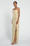 Mercy Embroidered Buttercup Yellow Bridesmaid Dresses by Jenny Yoo